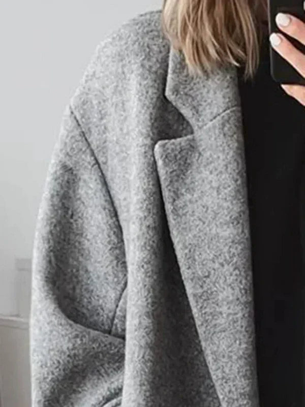 Layla - Cappotto in Lana Oversize