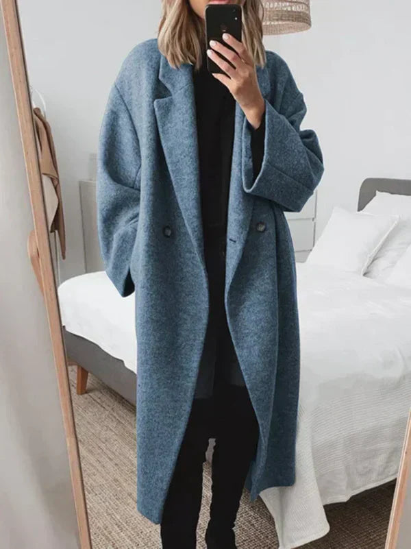 Layla - Cappotto in Lana Oversize