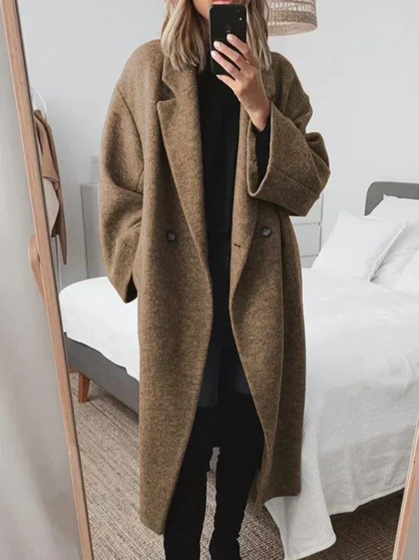 Layla - Cappotto in Lana Oversize