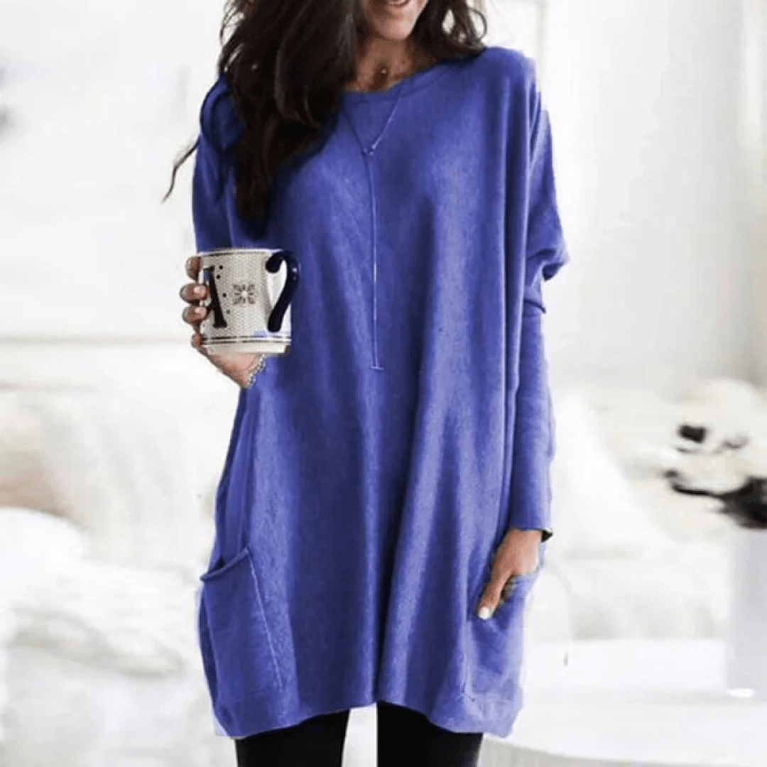 Sophia™ - Maglione Casual con Tasche
