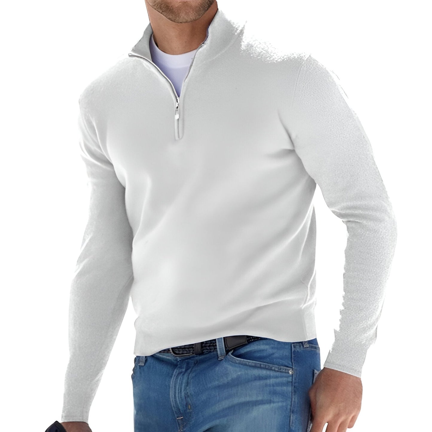 Pullover Mezzo Zip per Uomini