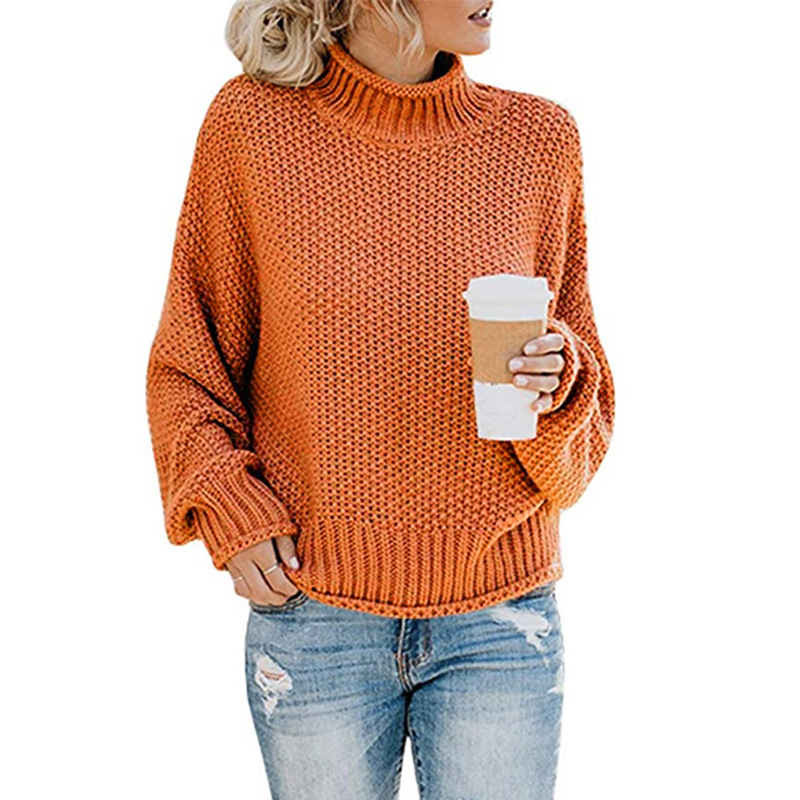 Noel - Maglione con Collo Alto Confortevole