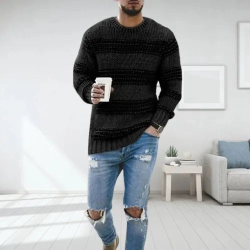 James™ - Maglione Elegante Lavorato a Maglia