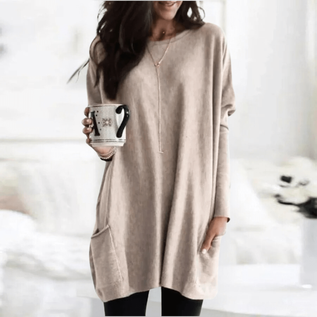Sophia™ - Maglione Casual con Tasche
