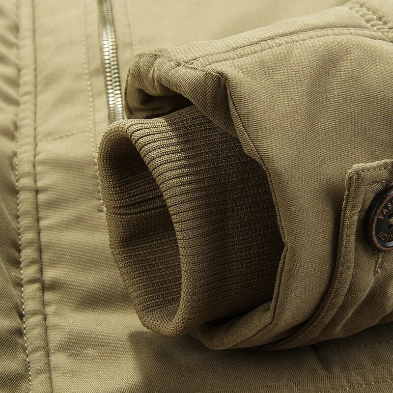 Parka Invernale Termico da Uomo con Diverse Tasche