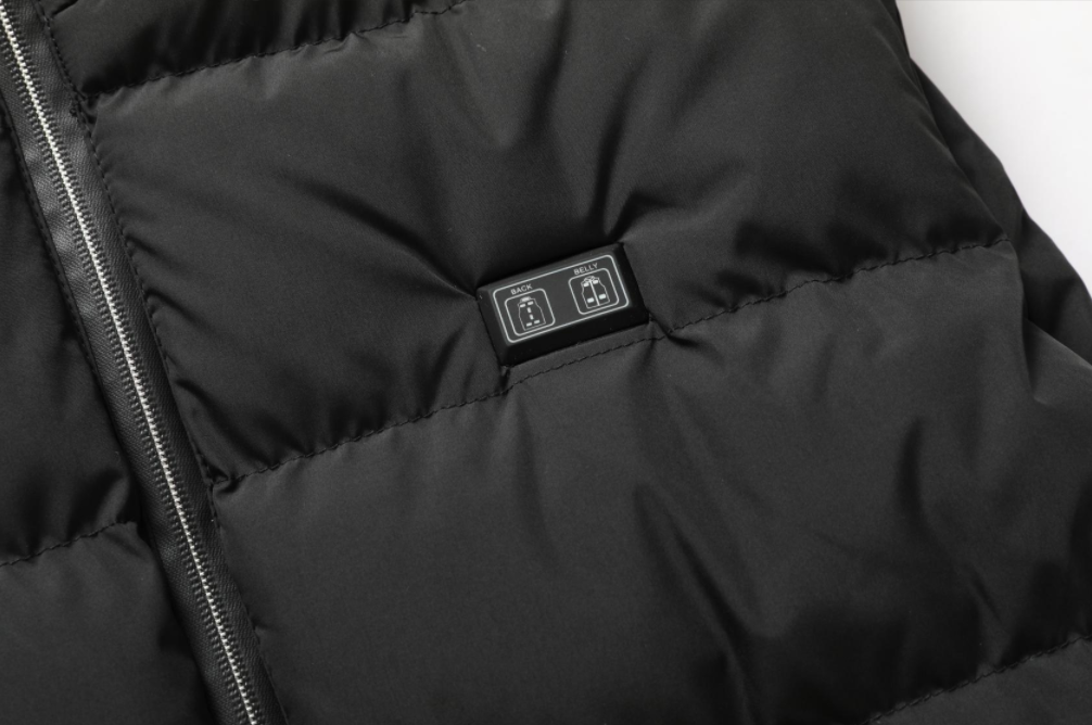 Layla™ - Versione Aggiornata Controller LED per Gilet Riscaldato a Due Tasti con 15 Zone di Calore