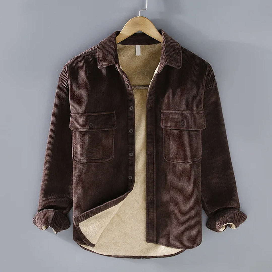 Giacca in Corduroy Design Classico