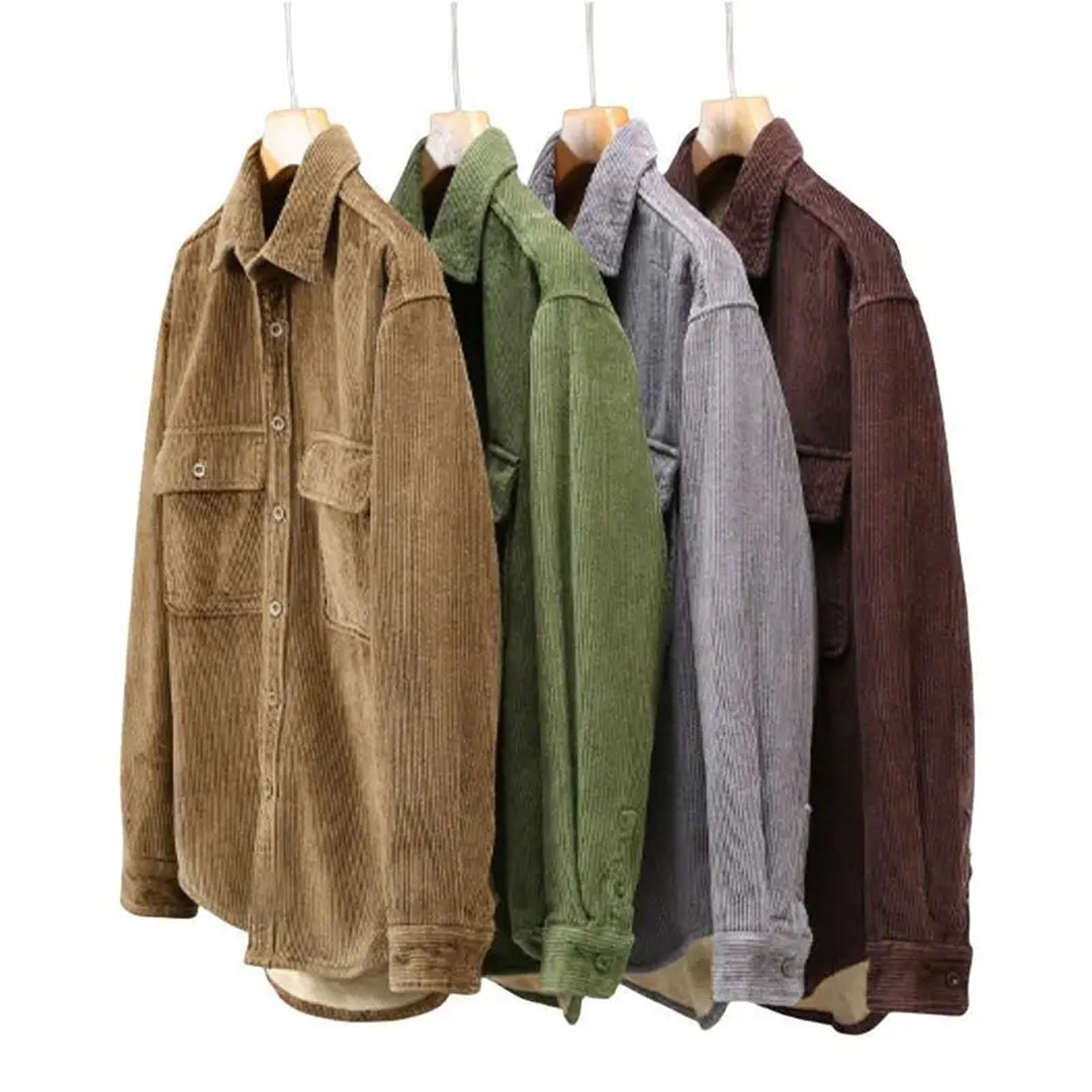 Giacca in Corduroy Design Classico
