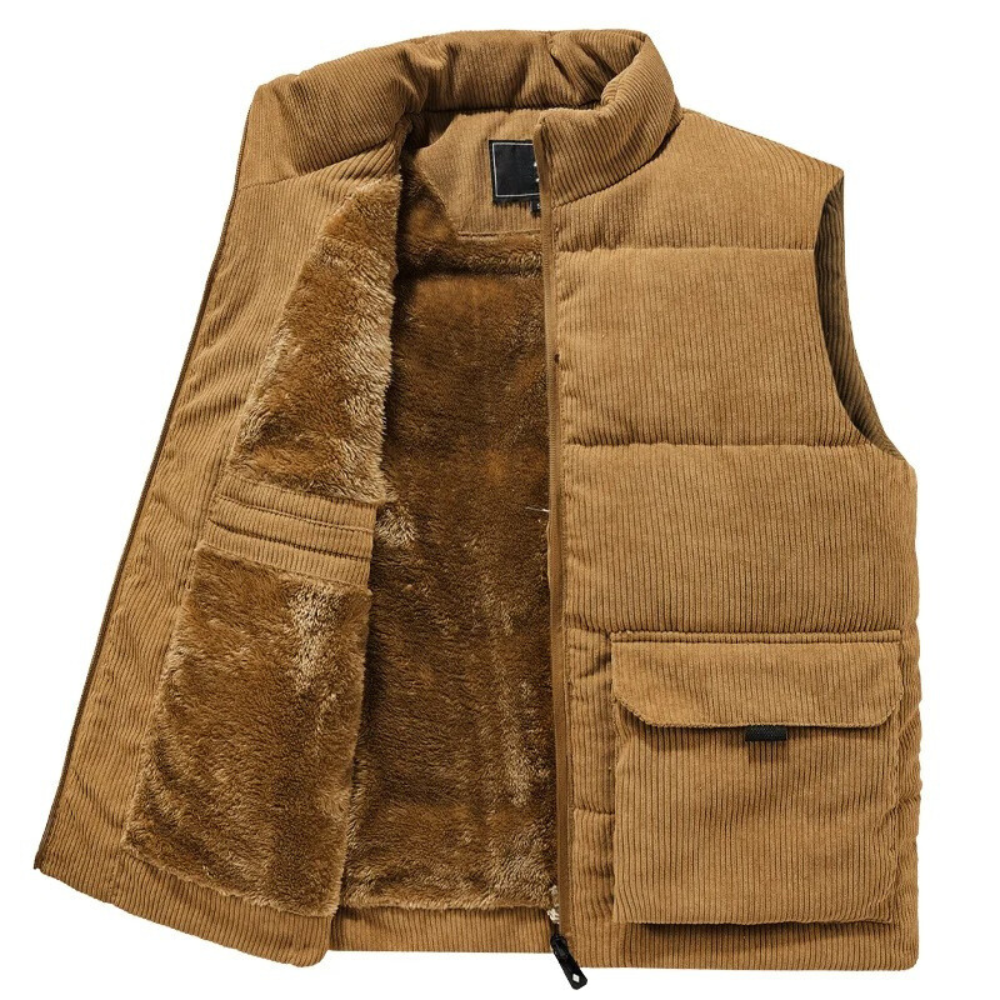 Gilet Invernale in Velluto