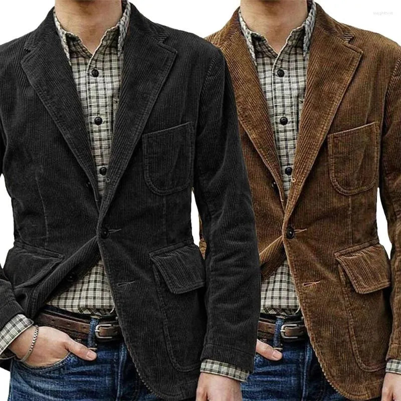 Logan™ - Blazer in Velluto a Coste Vintage e Confortevole