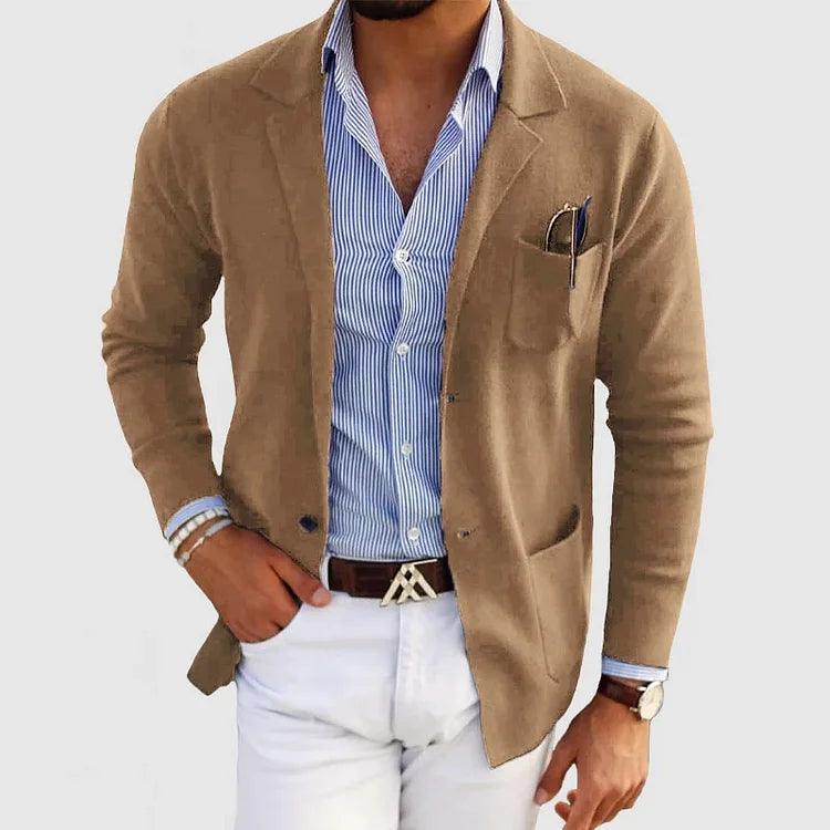 Prestigio™ Cardigan Elegante Uomo