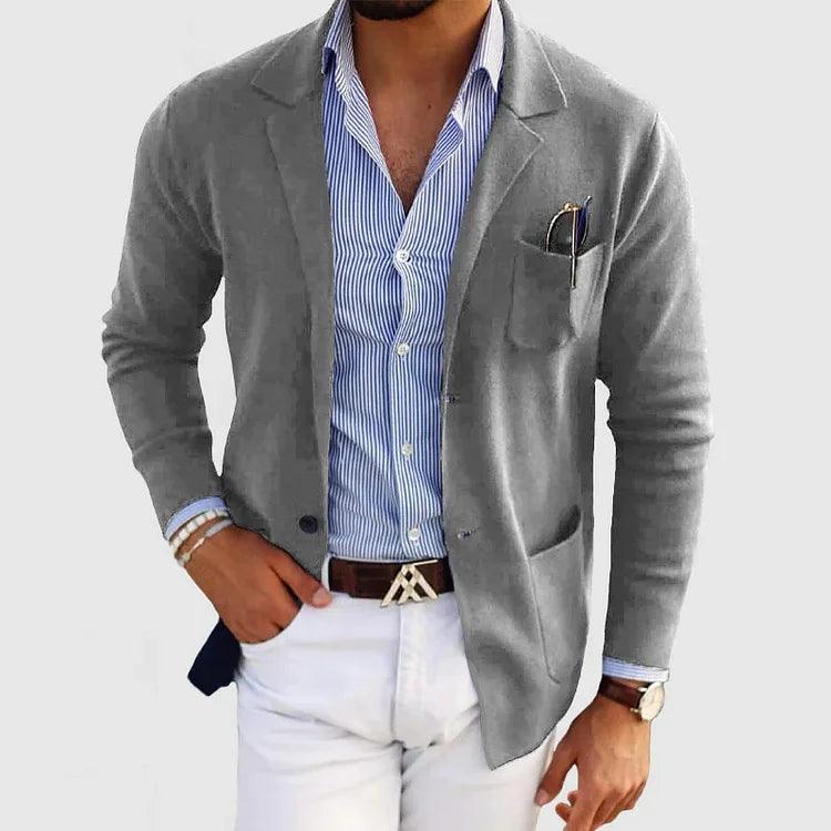 Prestigio™ Cardigan Elegante Uomo