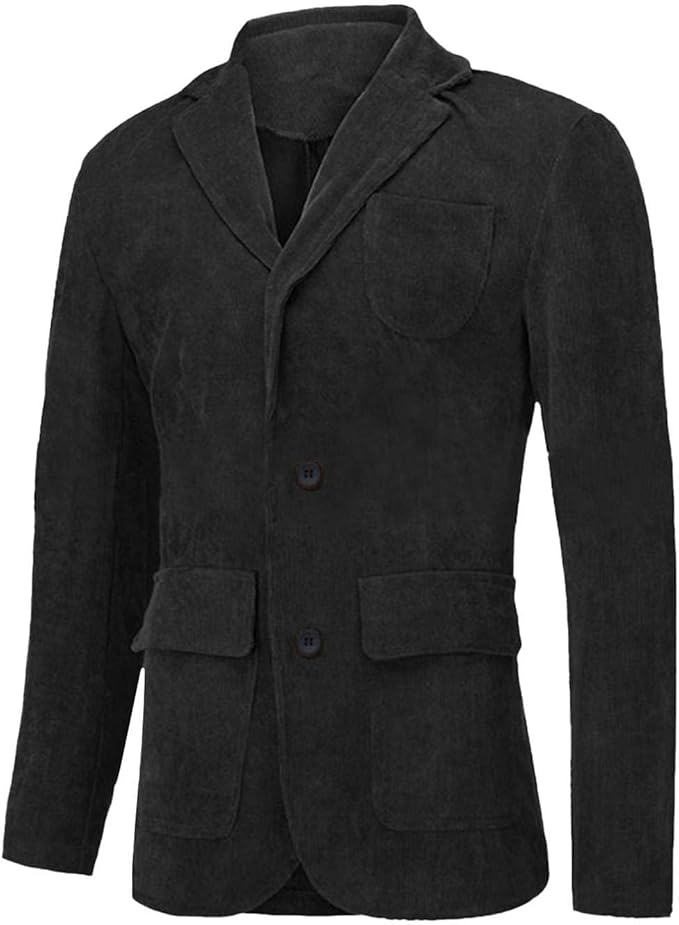 Logan™ - Blazer in Velluto a Coste Vintage e Confortevole