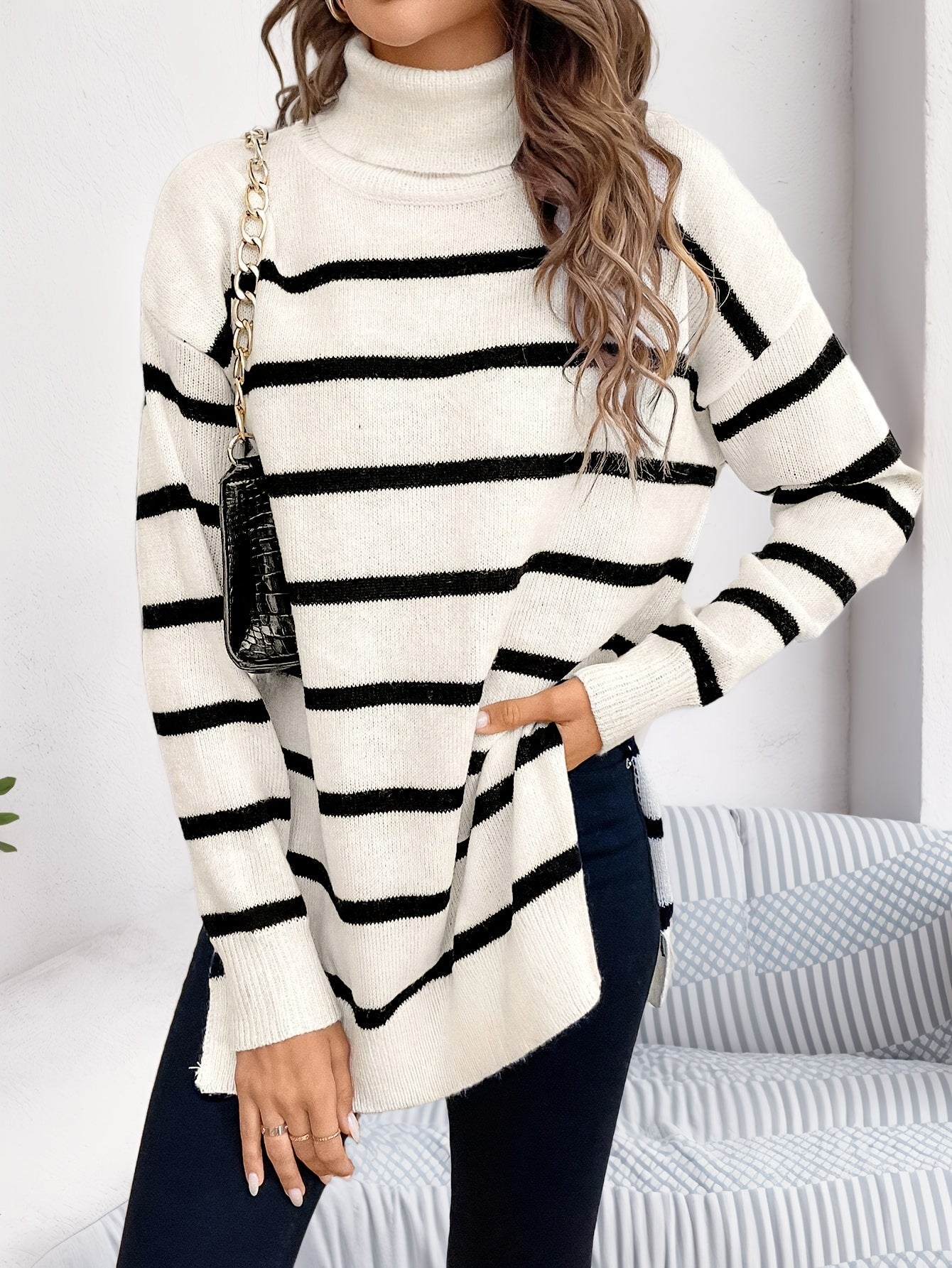 Maura | Maglione a righe