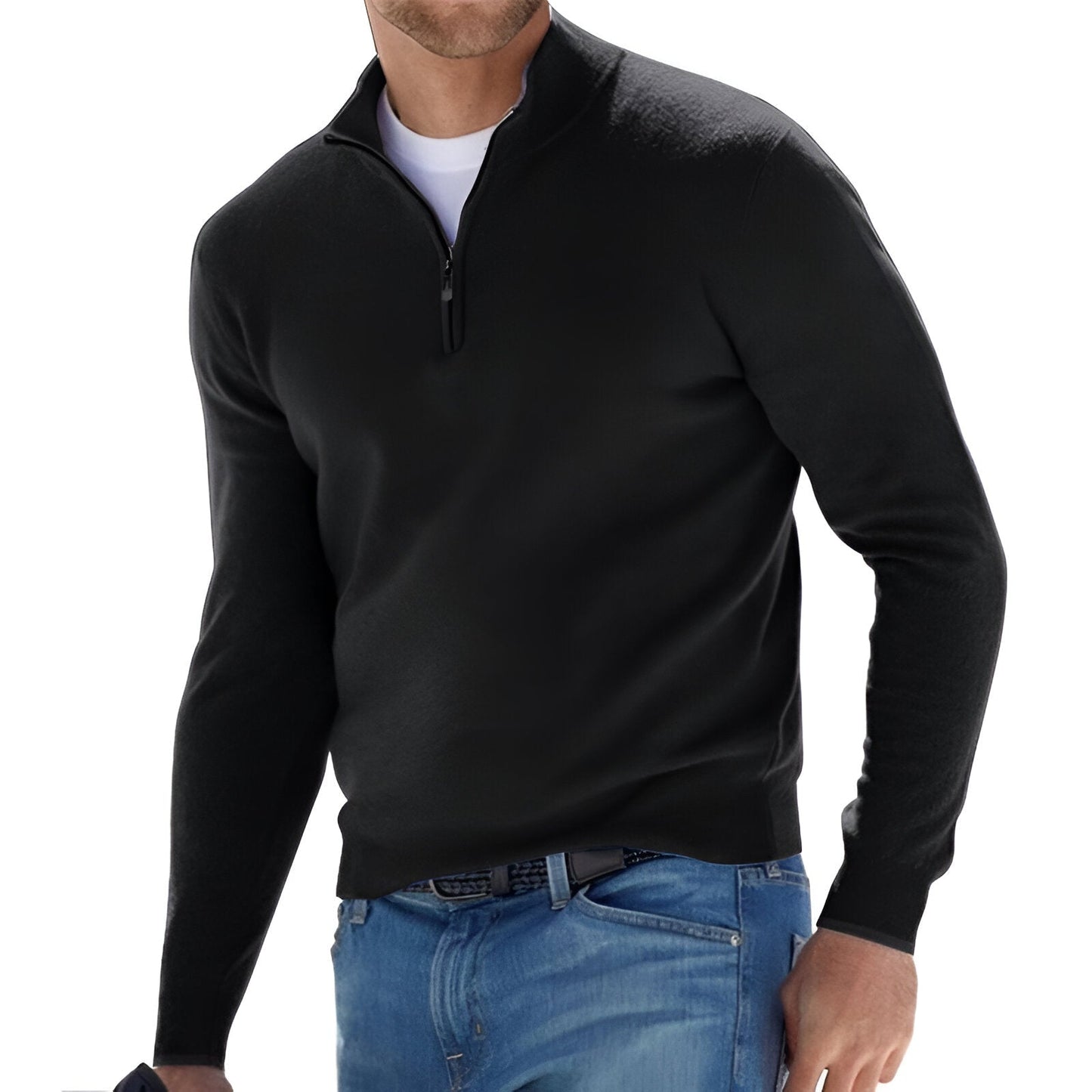 Pullover Mezzo Zip per Uomini