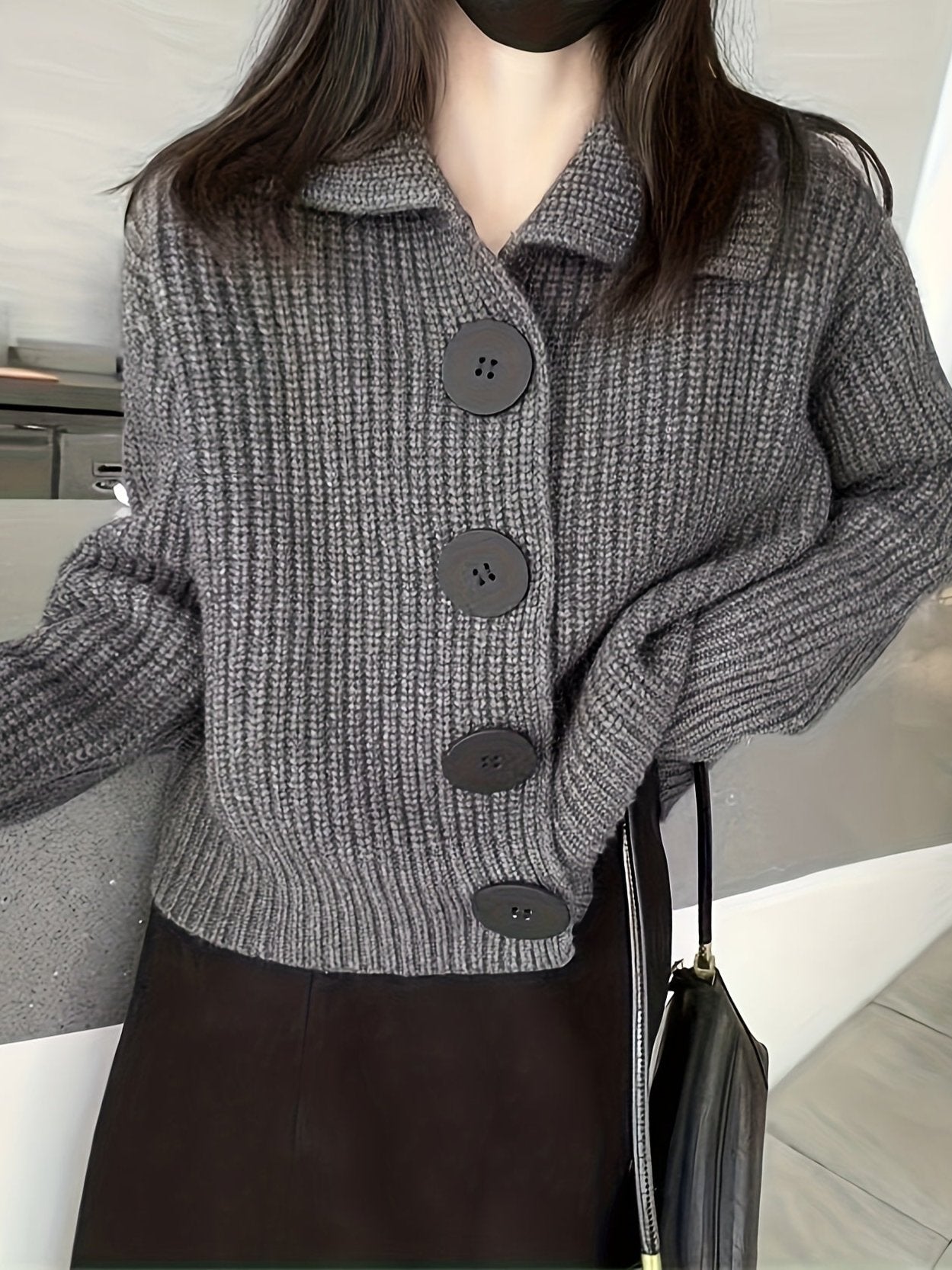 Alma | Cardigan in maglia a coste
