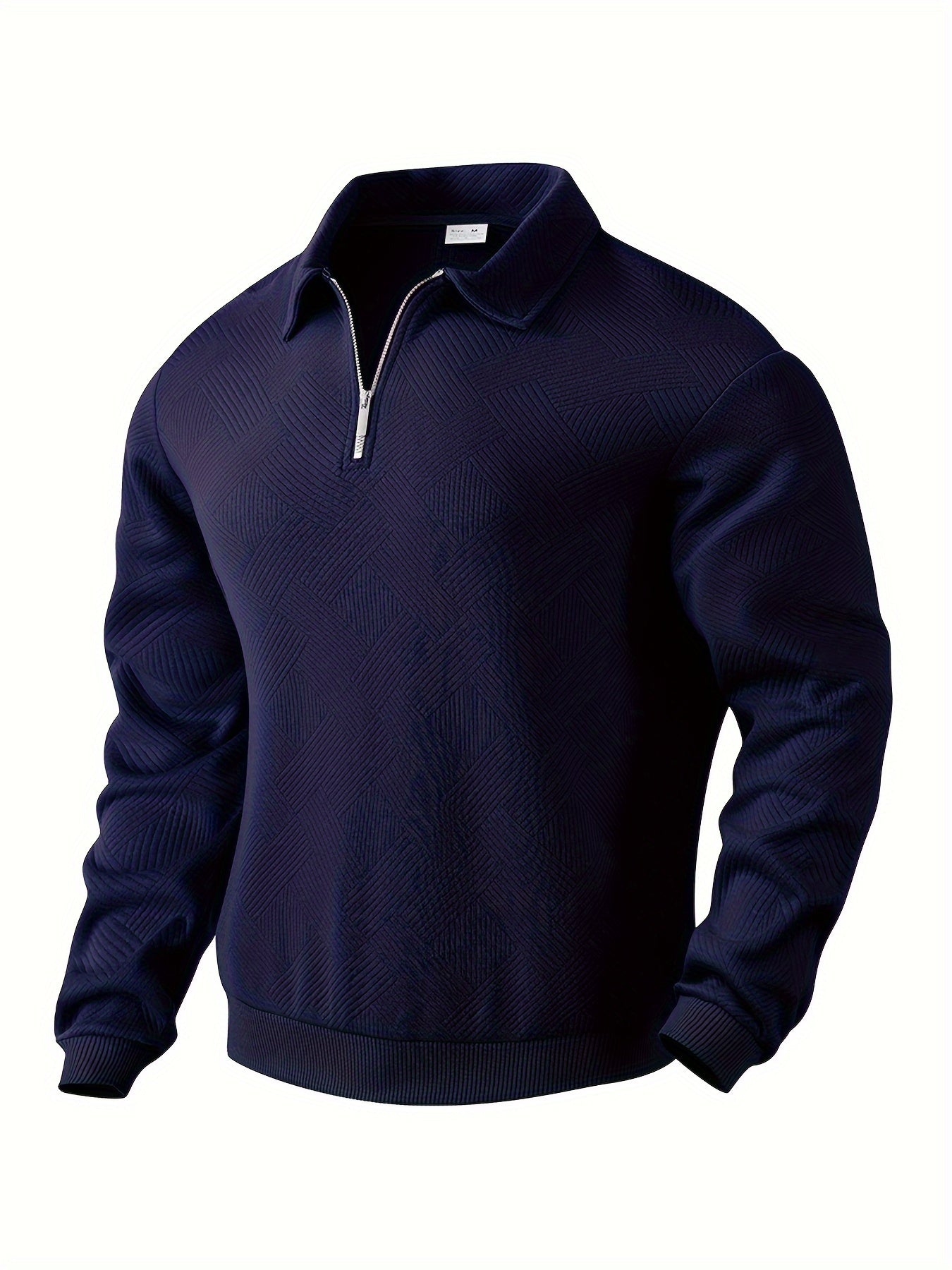 James™ - Maglione Vintage Design Geometrico con Zip