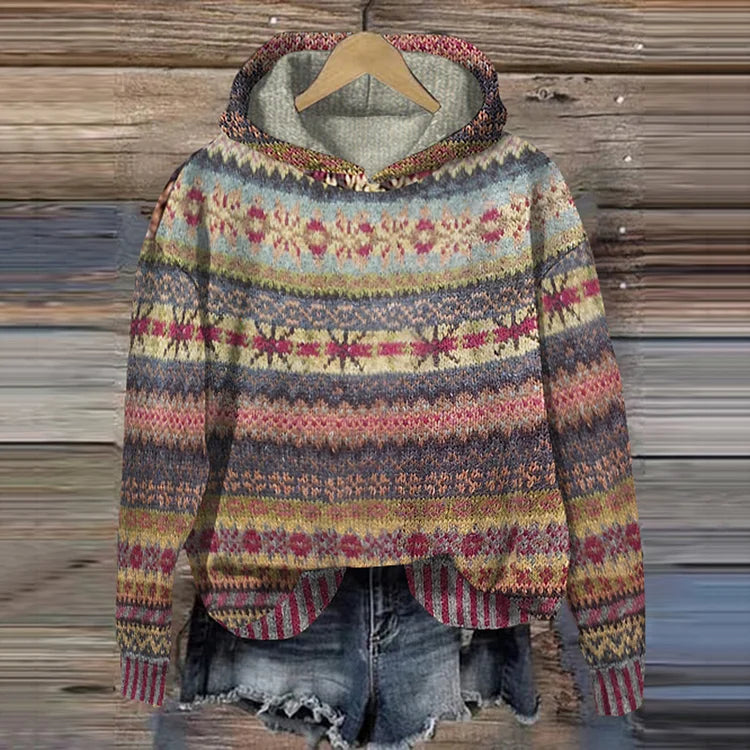 Lina™ - Maglione Etnico