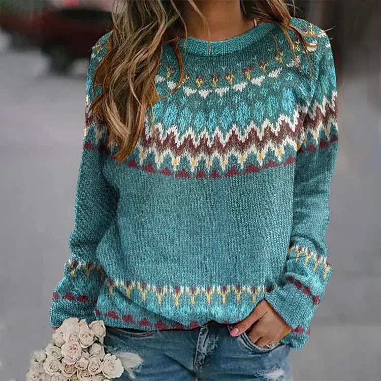 Maglione Nordico Accogliente Ispirato all'Islanda