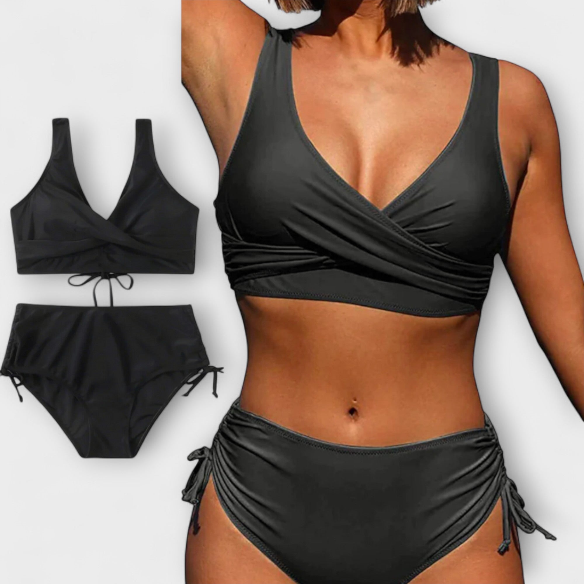 Mélina™ | Elegante e Lusinghiero Bikini a Due Pezzi