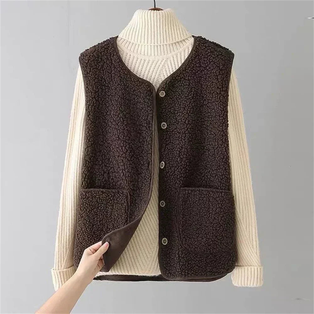 Layla™ - Elegante Gilet in Lana