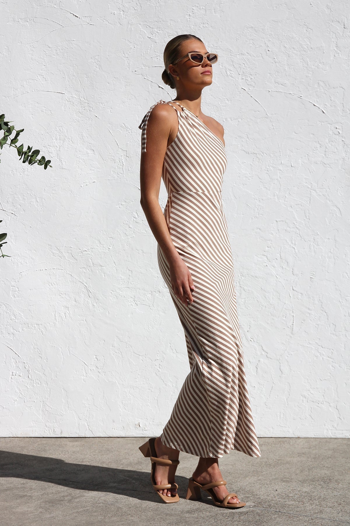 Rocia™ | Abito Estivo a Strisce con Elegante Dettaglio