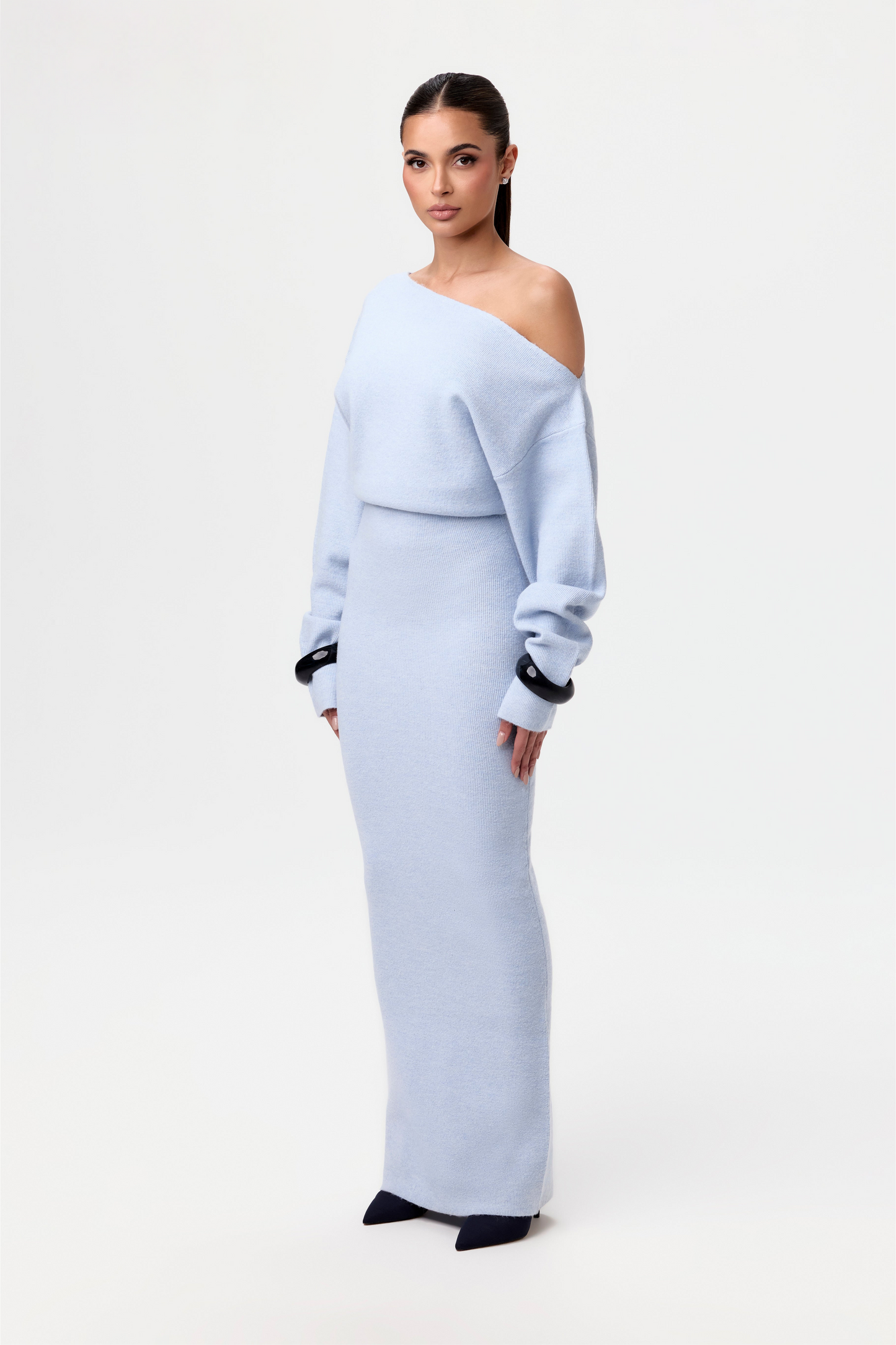 Rosalie™ | Abito Maxi Senza Spalline In Maglia