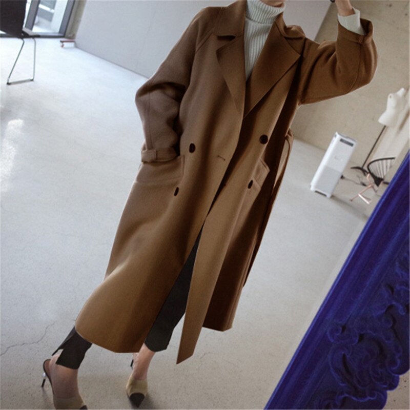 Clara Cappotto Trench in Lana