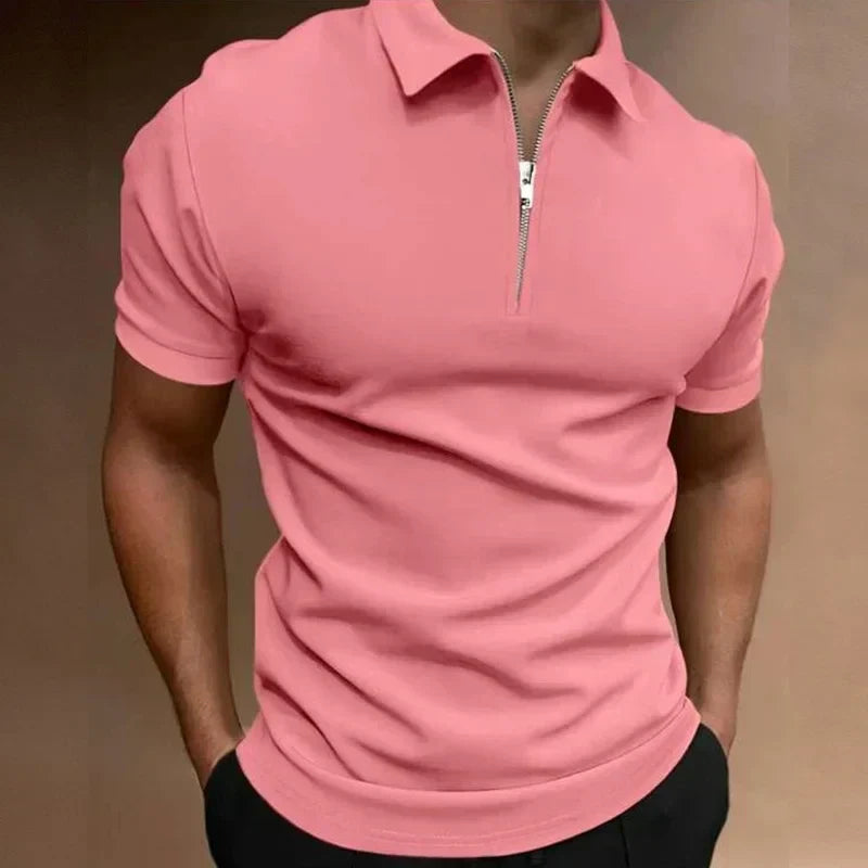 Cruz™ | Polo Classica con Zip
