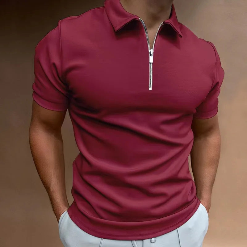 Cruz™ | Polo Classica con Zip