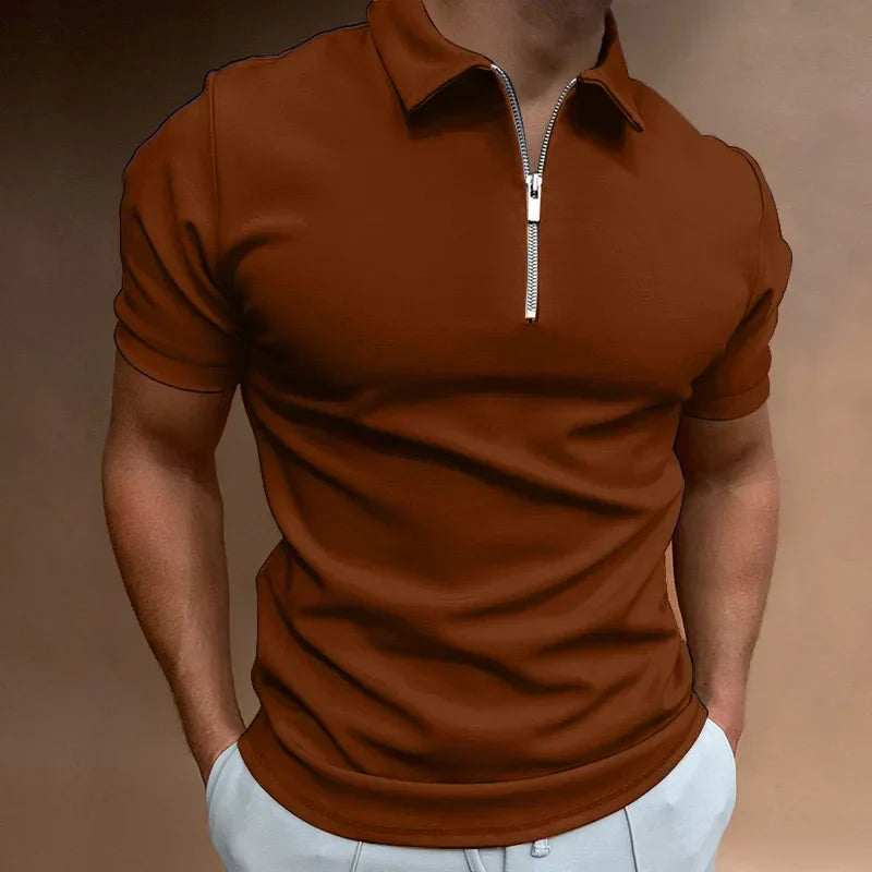 Cruz™ | Polo Classica con Zip