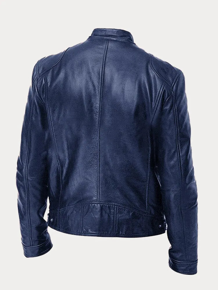 Owen™ - Giacca in Pelle Casual e Stile