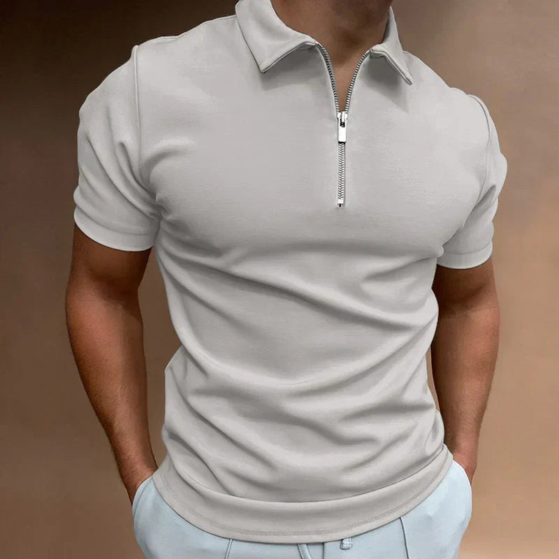 Cruz™ | Polo Classica con Zip