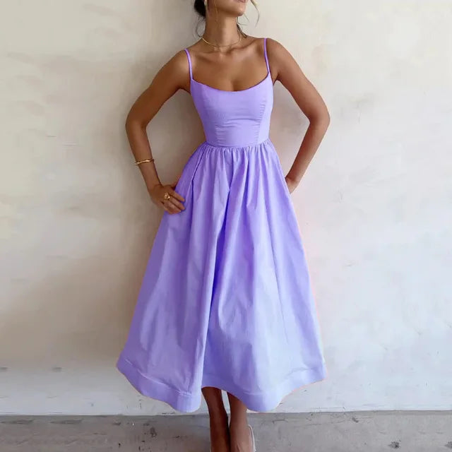 Delaney - Vestito a Campana con Vita Sottile