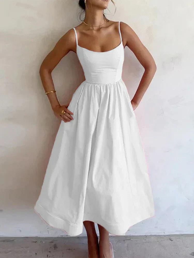 Delaney - Vestito a Campana con Vita Sottile