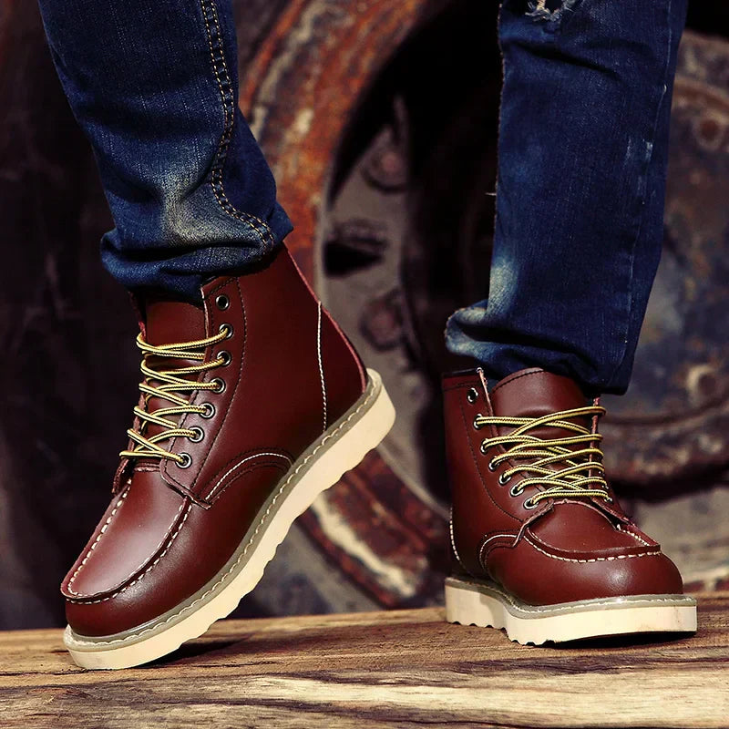 Muller™ – Stivali in Vera Pelle Retro