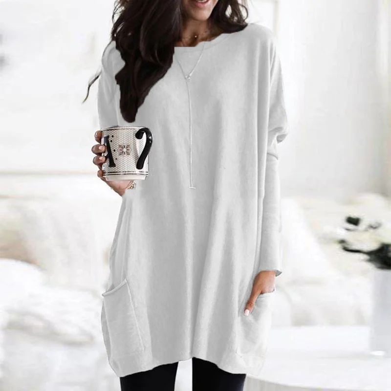 Sophia™ - Maglione Casual con Tasche