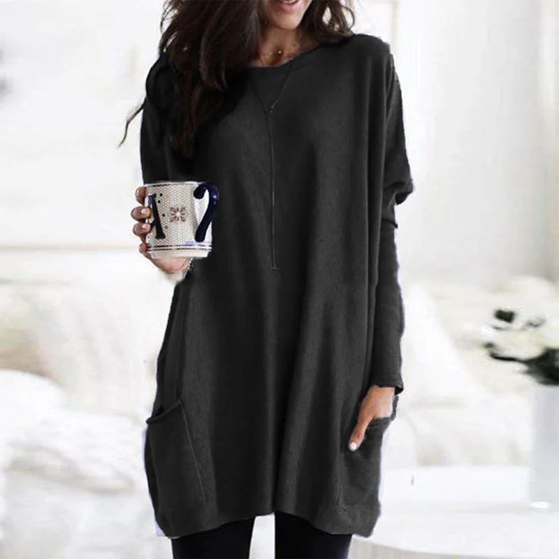 Sophia™ - Maglione Casual con Tasche