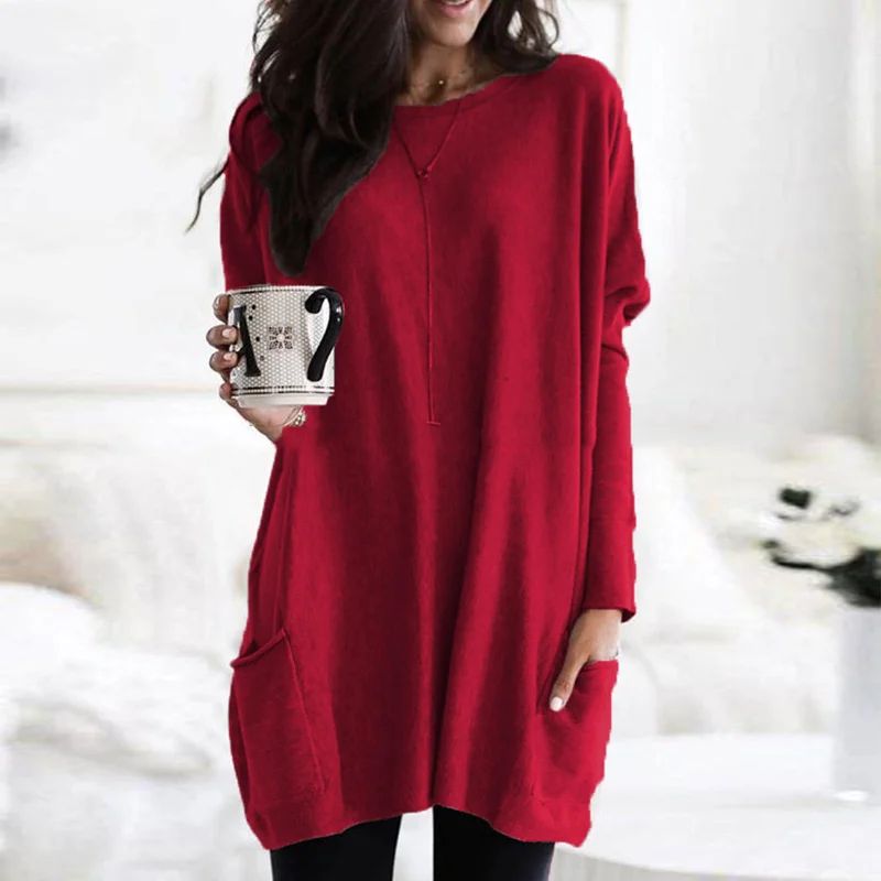 Sophia™ - Maglione Casual con Tasche