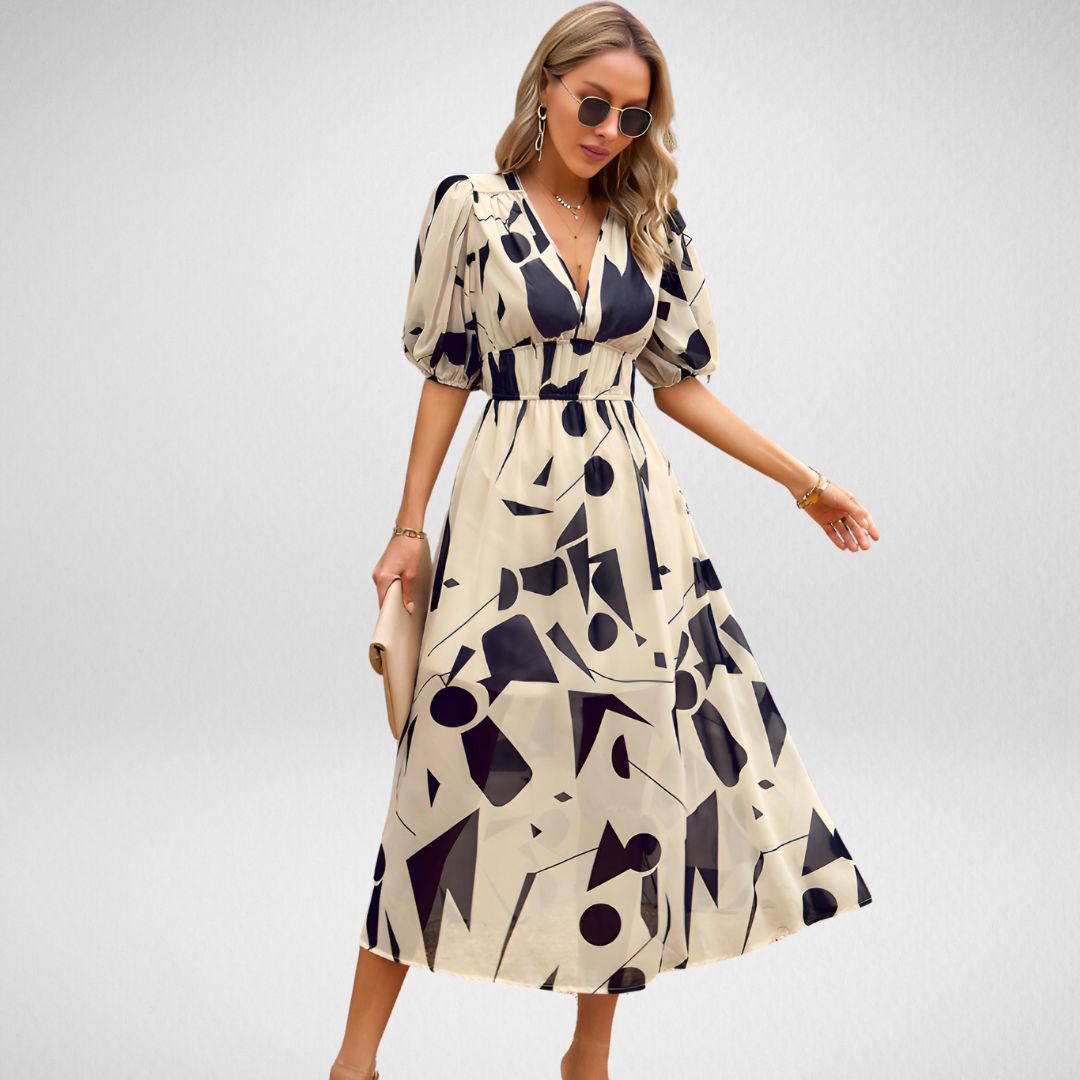 Johanna - Abito Casual con Scollo a V