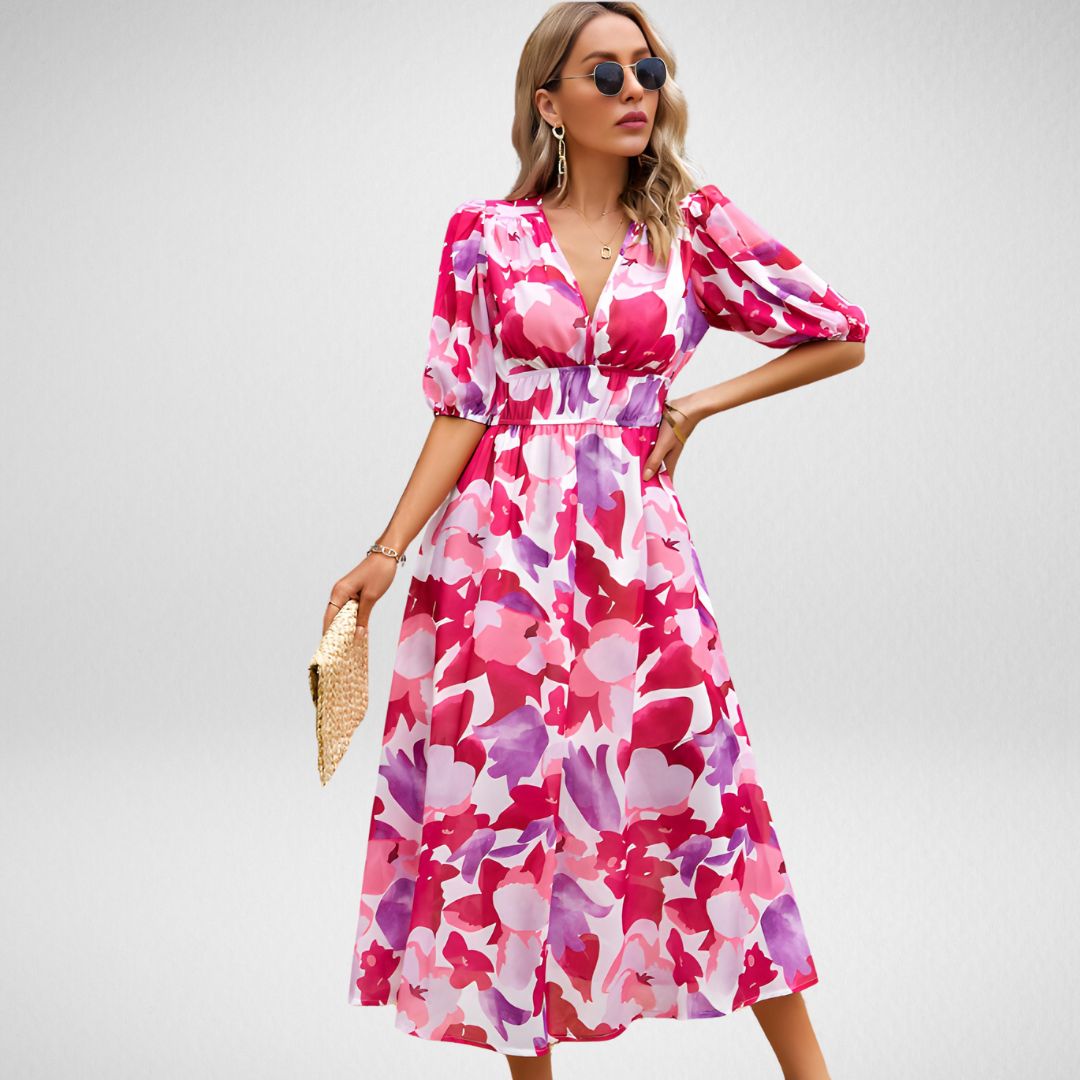 Johanna - Vestito Casual con Scollatura a V