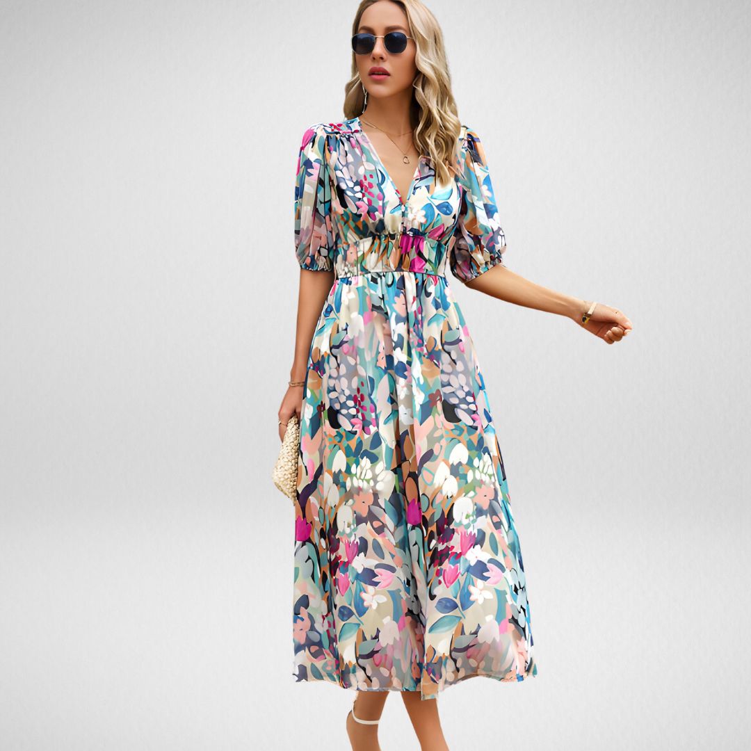 Johanna - Vestito Casual con Scollatura a V