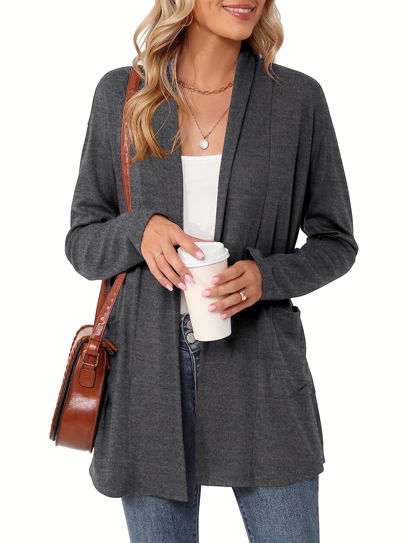 Charlotte™ - Cardigan In Maglia Moderno Classico