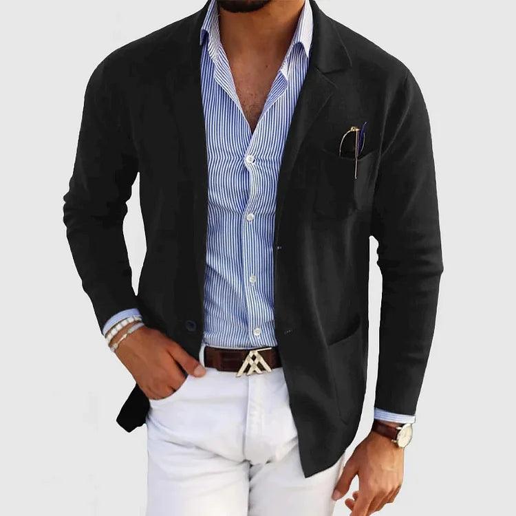 Prestigio™ Cardigan Elegante Uomo
