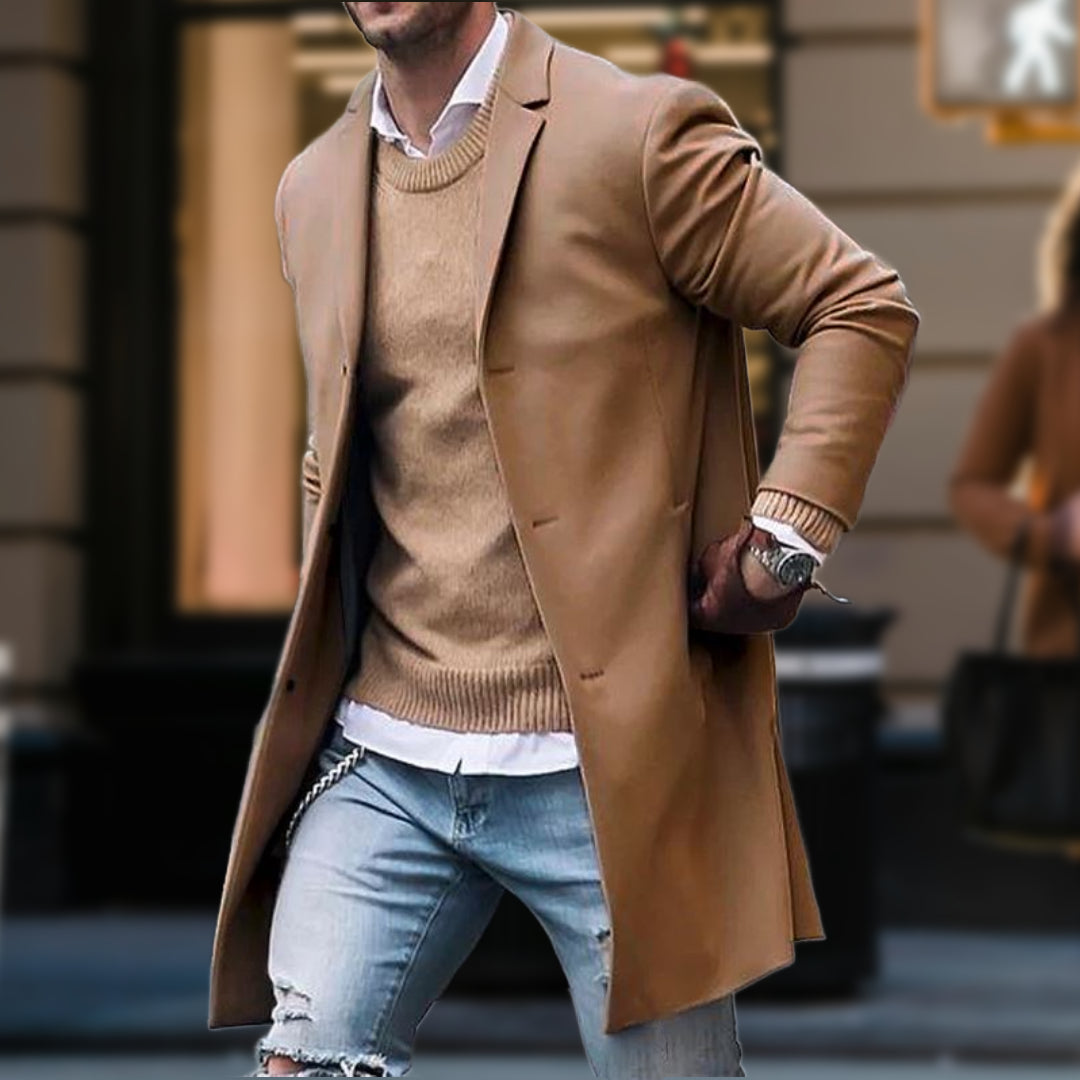 Lucas™ - Cappotto lungo moderno e stiloso