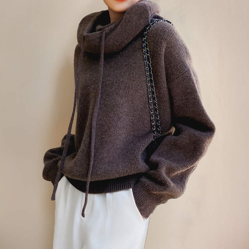 Lia - Pull Collo Alto Elegante