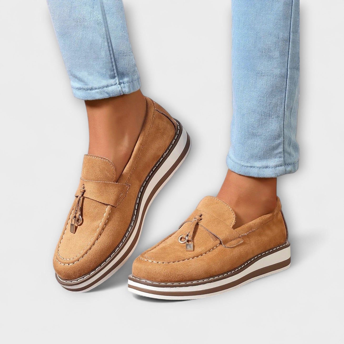 Halo – Mocassini Casual con Punta Rotonda