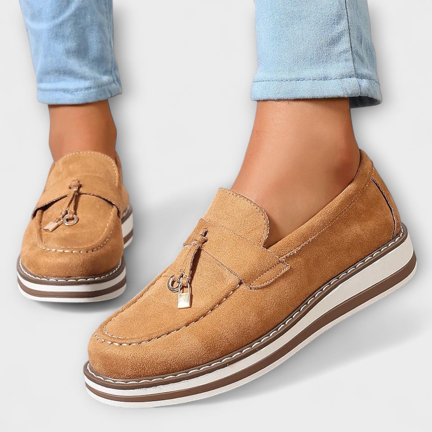 Halo – Mocassini Casual con Punta Rotonda