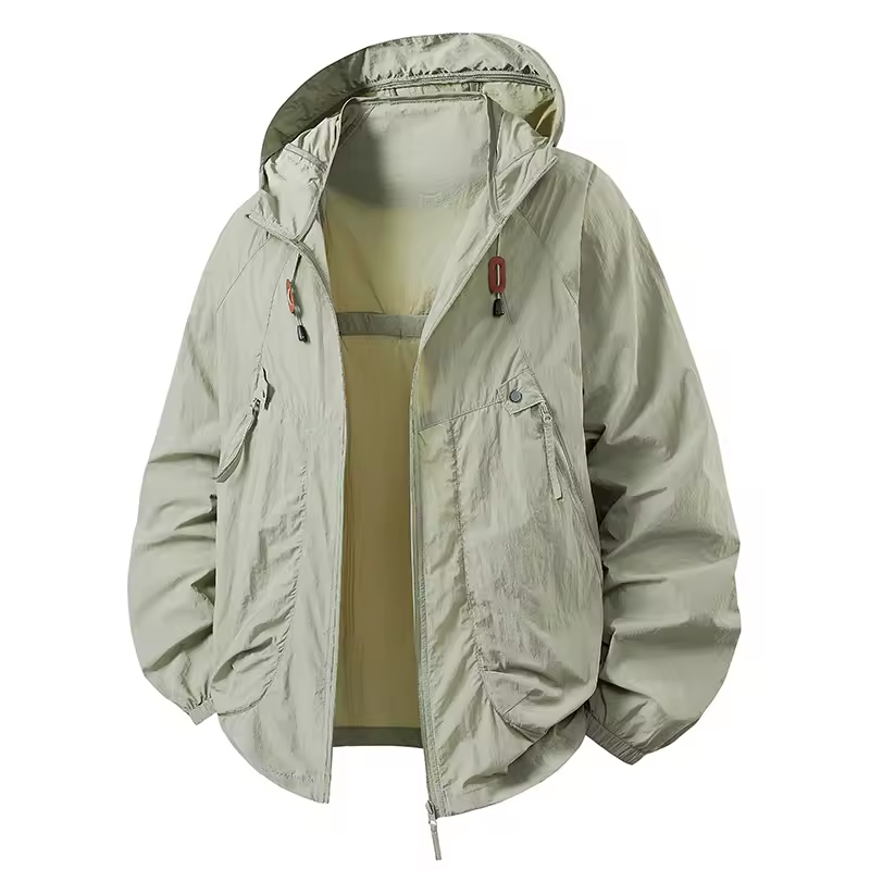 Carter™ – Giacca a vento outdoor impermeabile con cappuccio regolabile