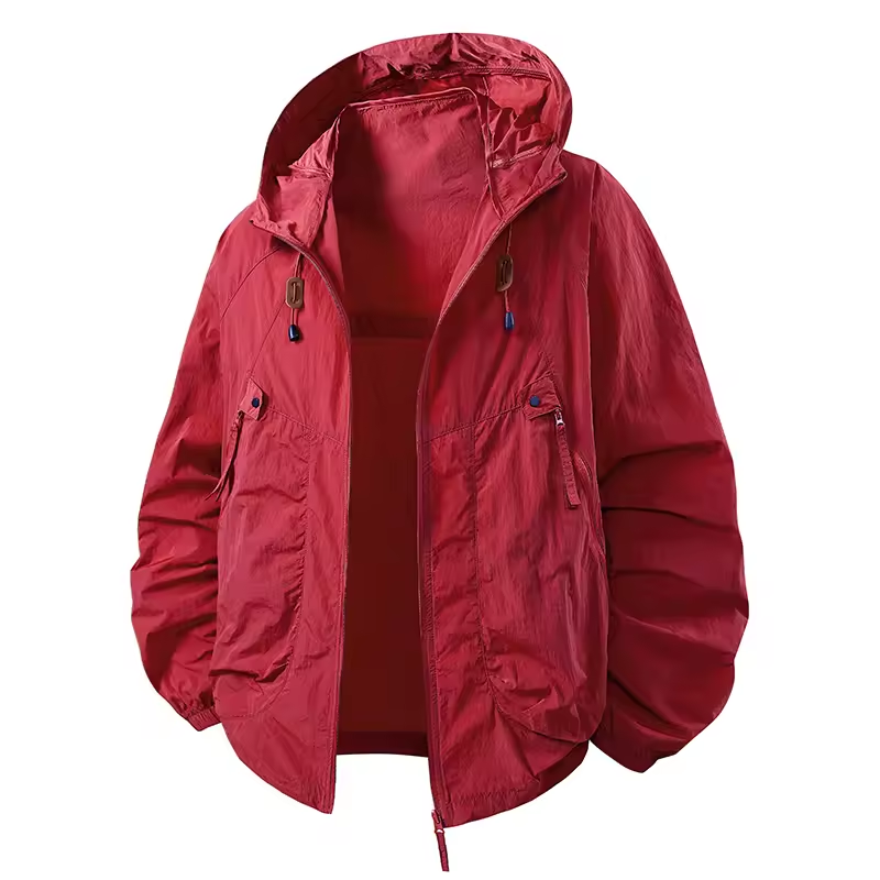 Carter™ – Giacca a vento outdoor impermeabile con cappuccio regolabile